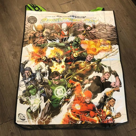 2010 Comic-Con DC Comics Brightest Day Promotional Tote Bag Limited Edition - Picture 7 of 12